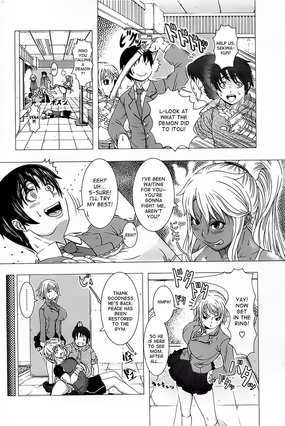 Hentai Manga Comic-Kick or Sex-Read-6